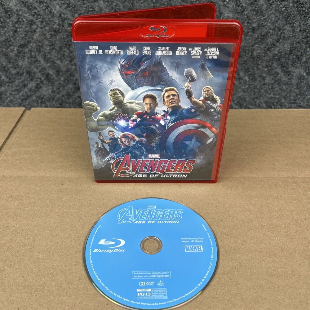 Marvel's Avengers: Age of Ultron (Blu-ray, 2015)